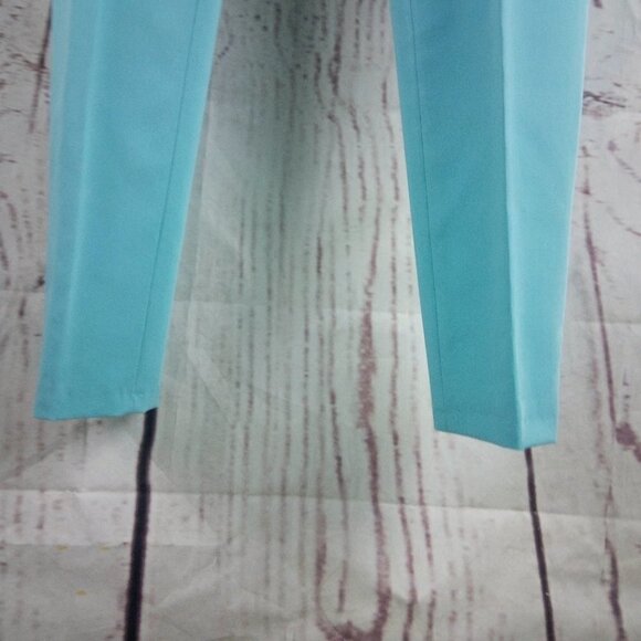 Boohoo Man 36R Polyester Blend Skinny 2 Button Teal 2pc Suit - Picture 6 of 15